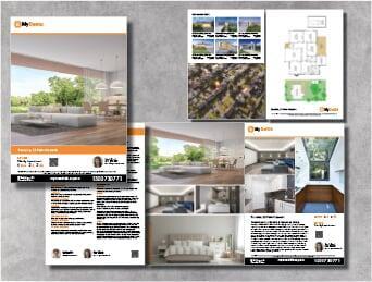 A4 6 Page Property Brochure